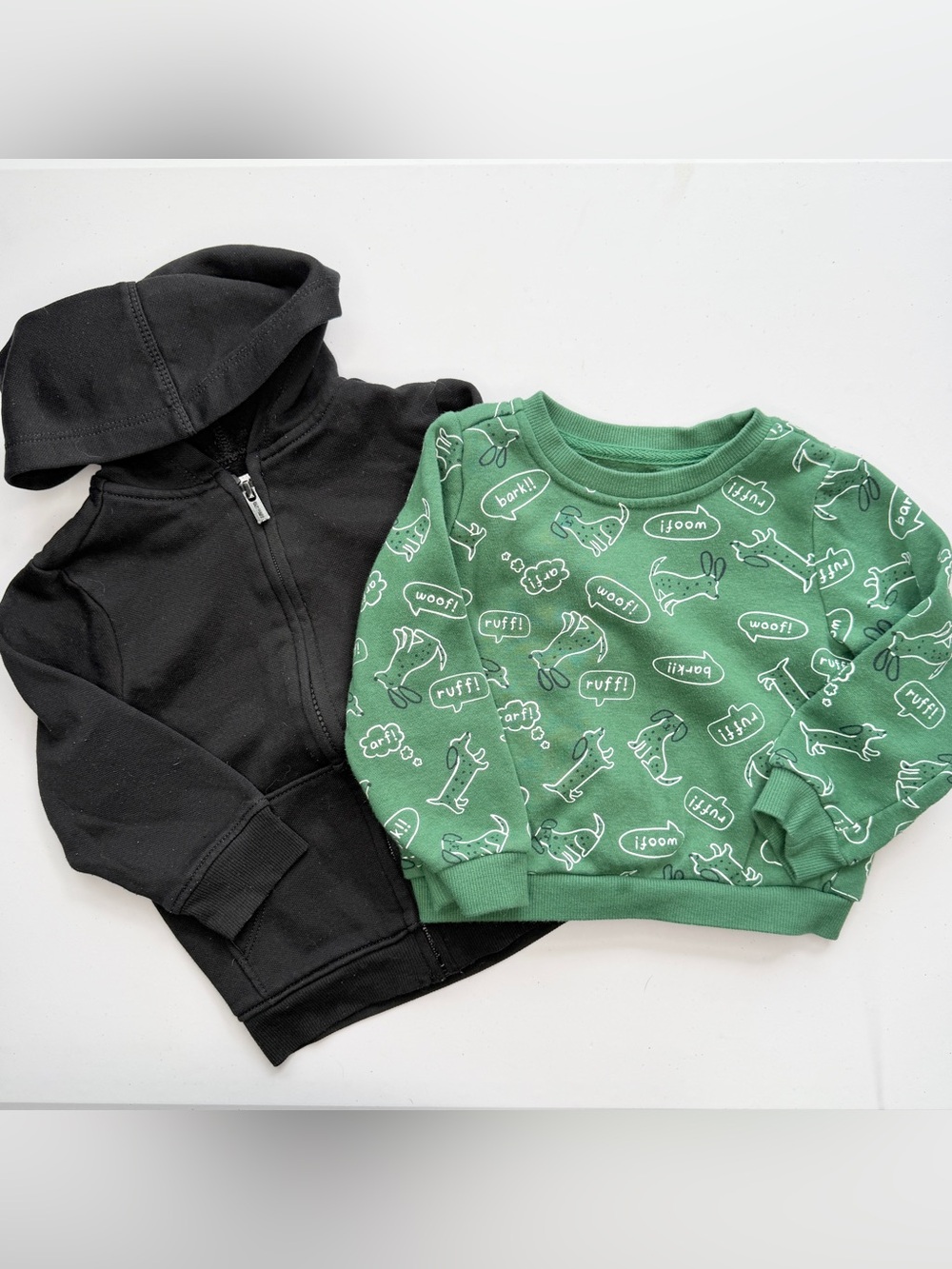 Toddler Cozy Bundle Zip Hoodie and Crewneck 24M/2T